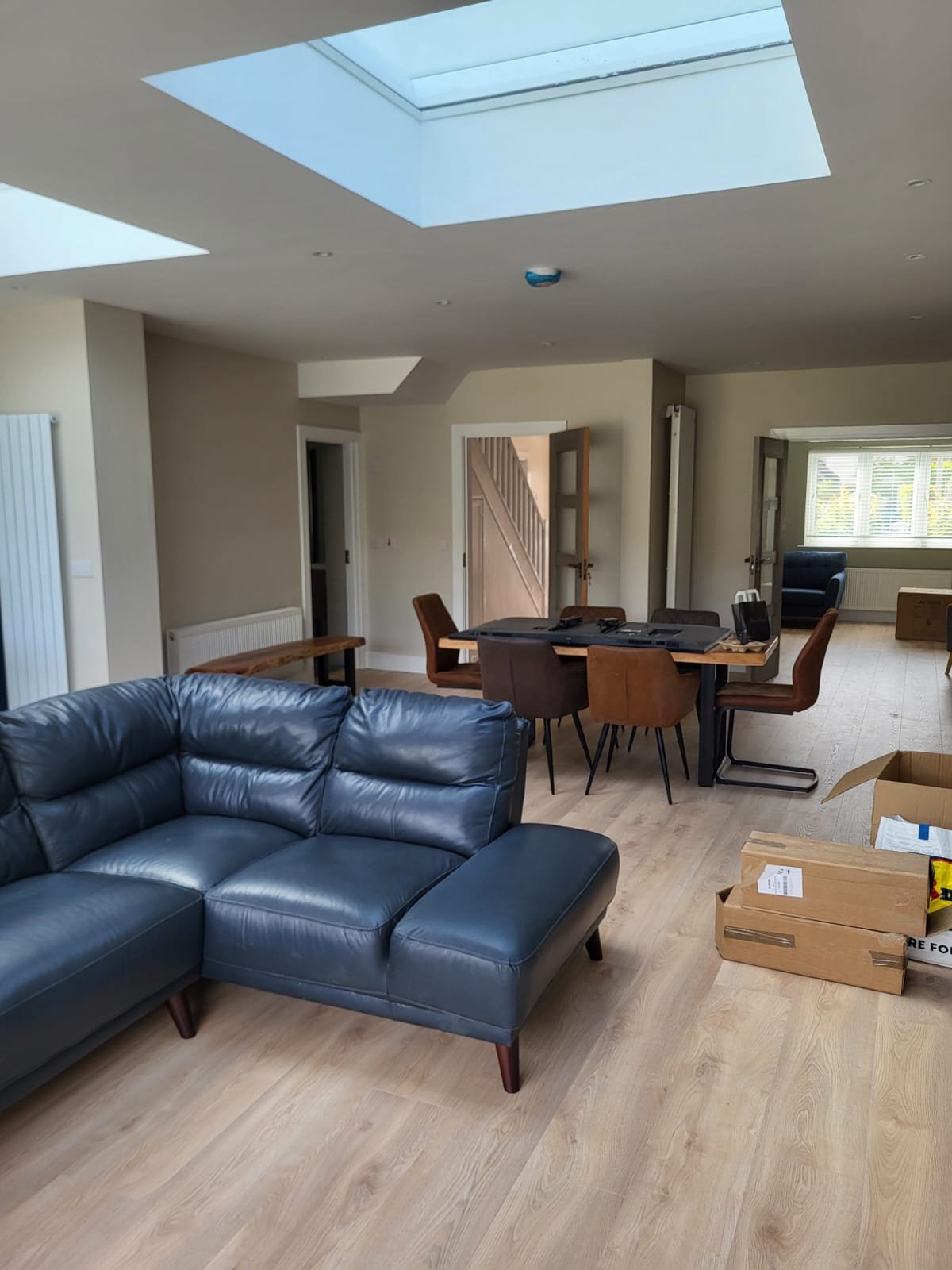 Open-plan living space