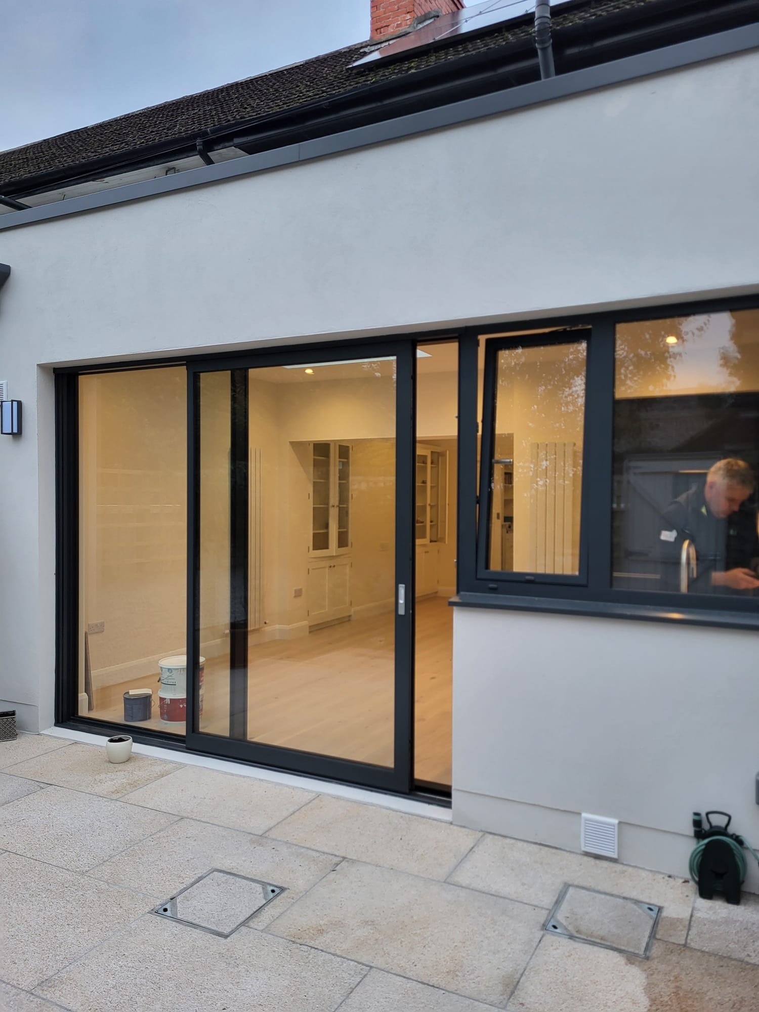 Outdoor patio transformation