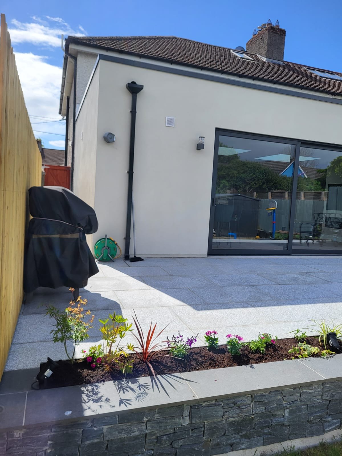 Modern extension exterior