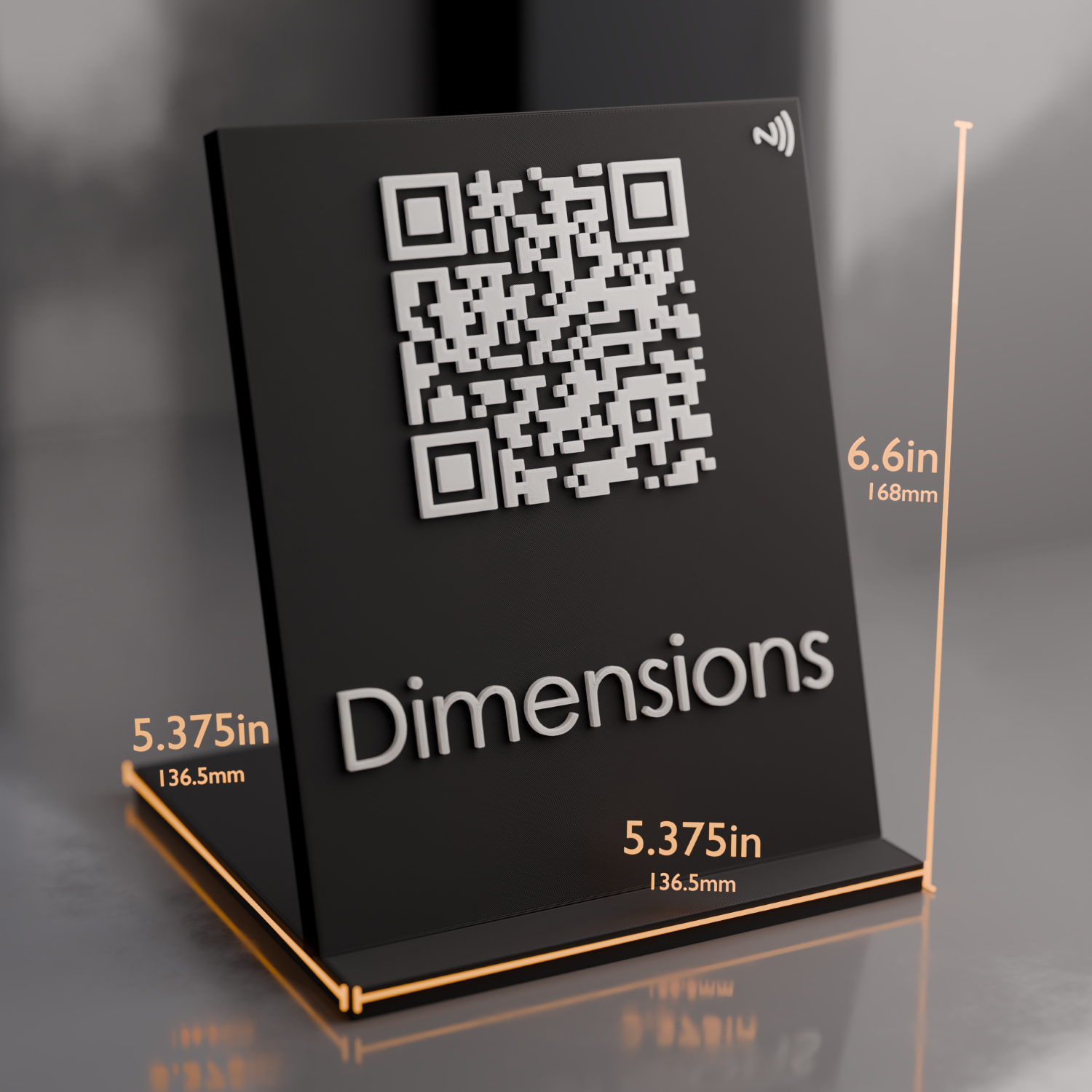Custom QR Code Signs | Premium QR Stands for Your Business