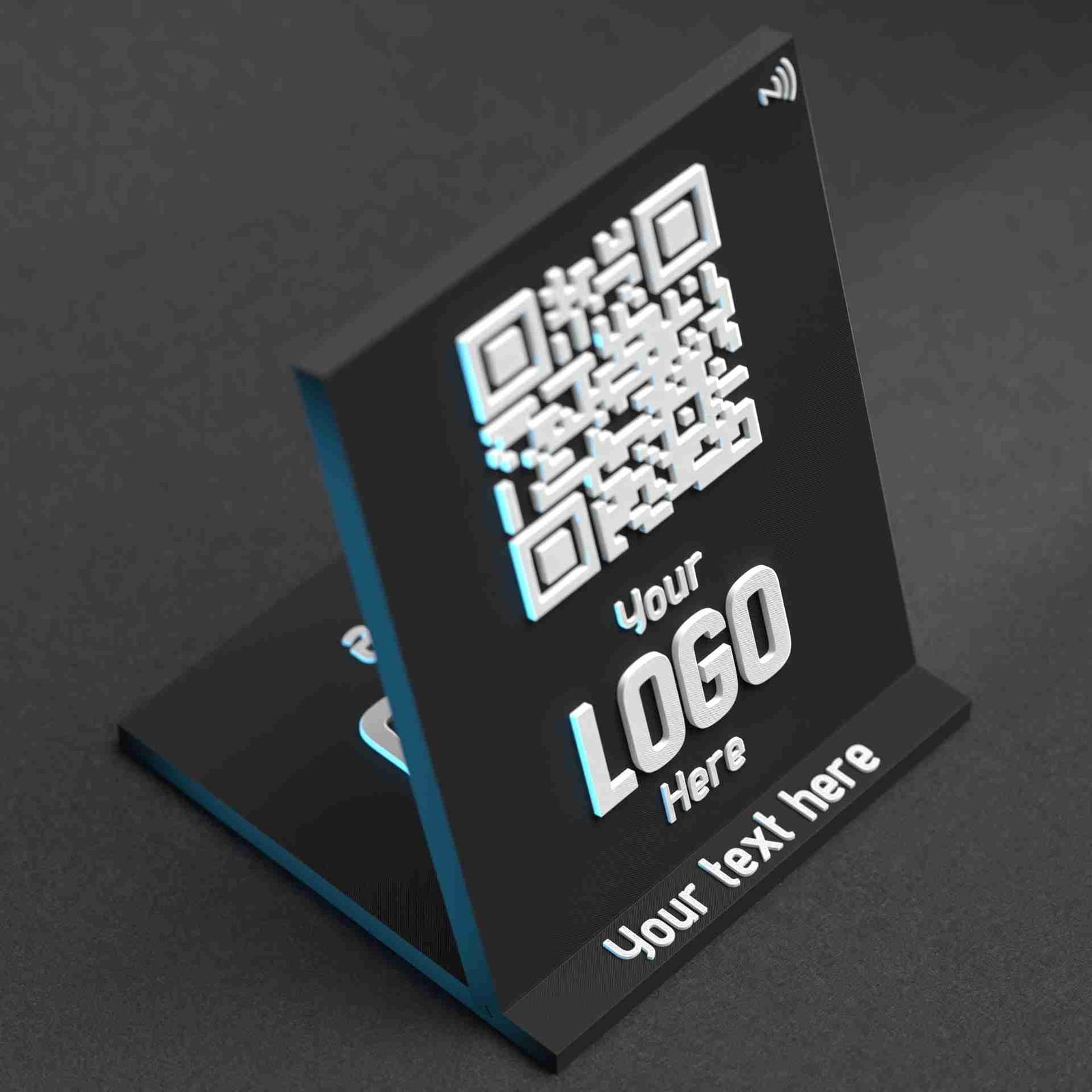 Custom QR Code Signs | Premium QR Stands for Your Business