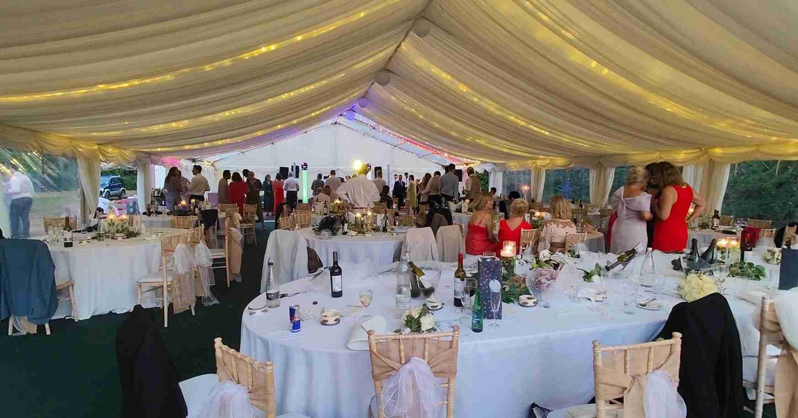 Professional MC hosting an event with a microphone