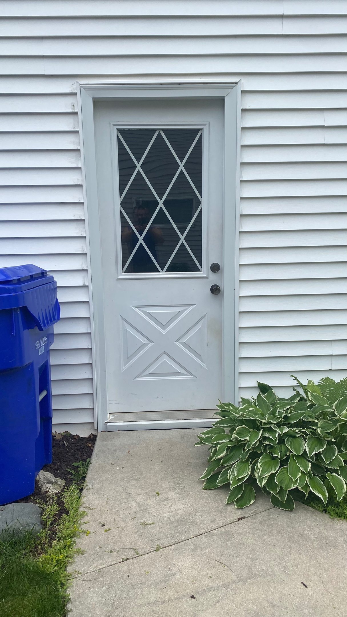 Finished door and trim work on an Appleton-area home