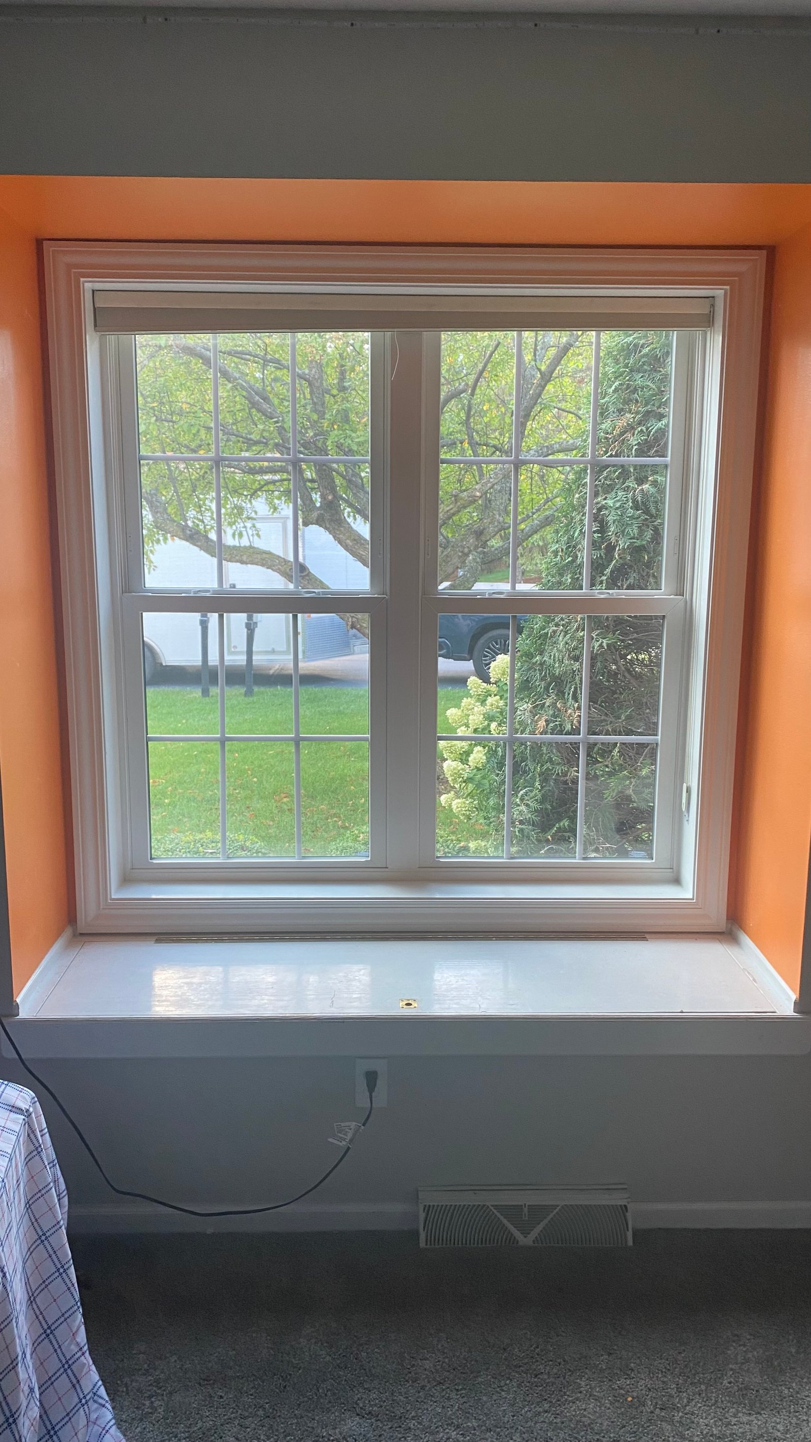 Interior trim installation in an Appleton-area Wisconsin home