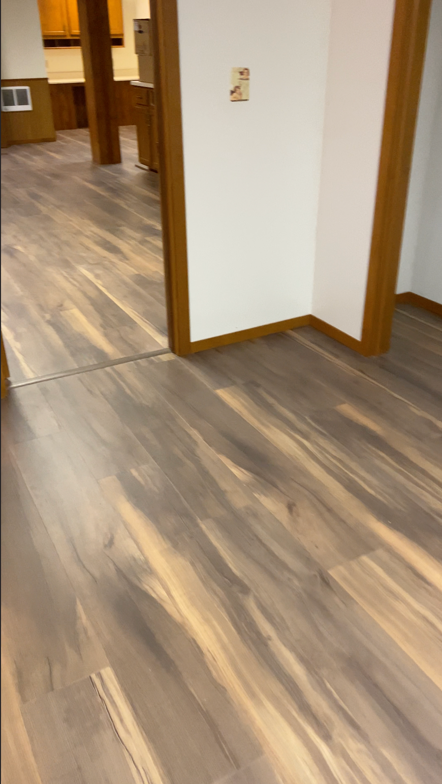 Professionally installed flooring in an Appleton-area Wisconsin home