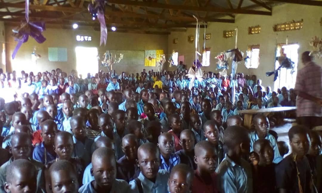 Students engaged in a classroom session
