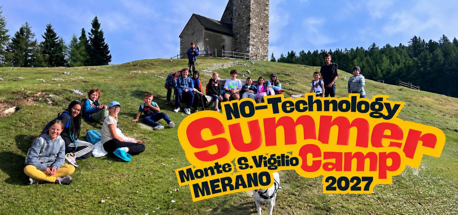 Summer Camp Merano 2026 - No-Technology Summer Camp a Monte S.Vigilio