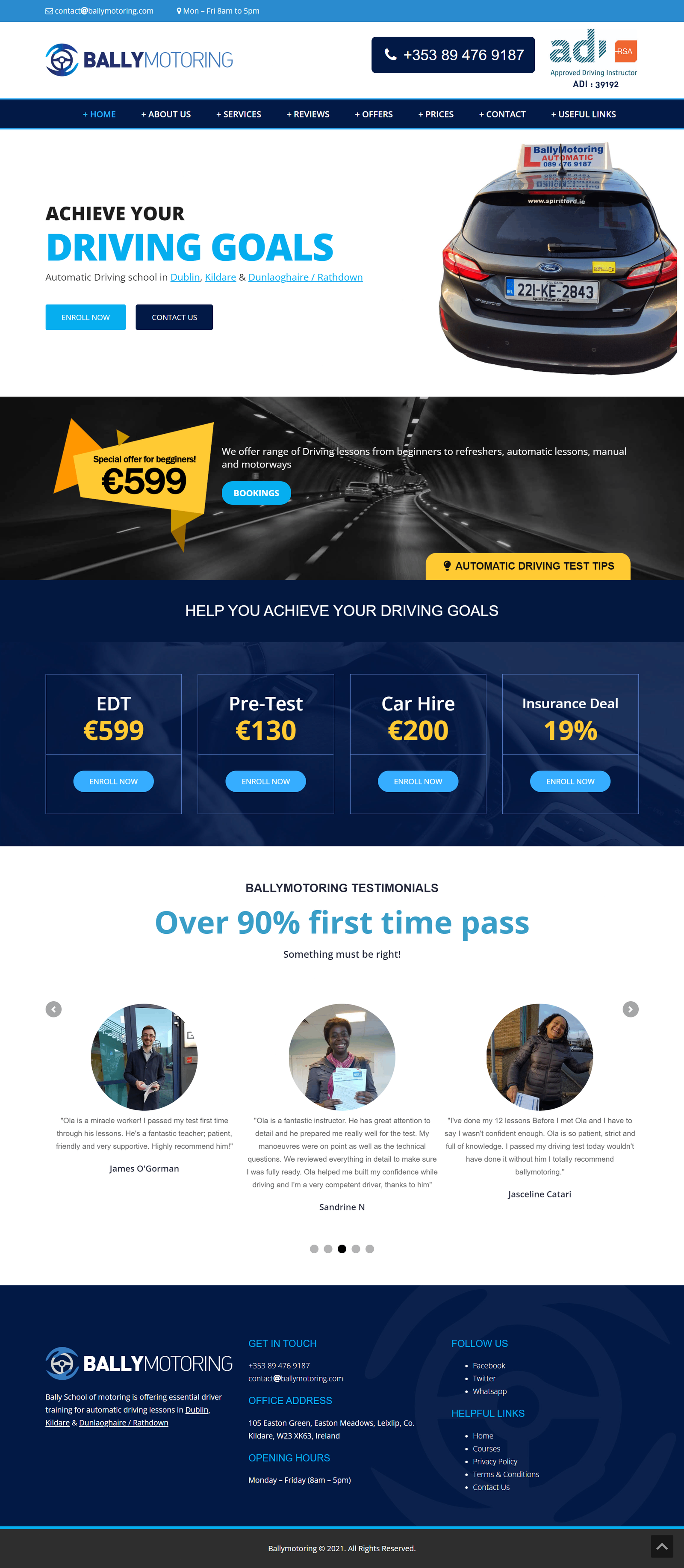 Bally Motoring Desktop