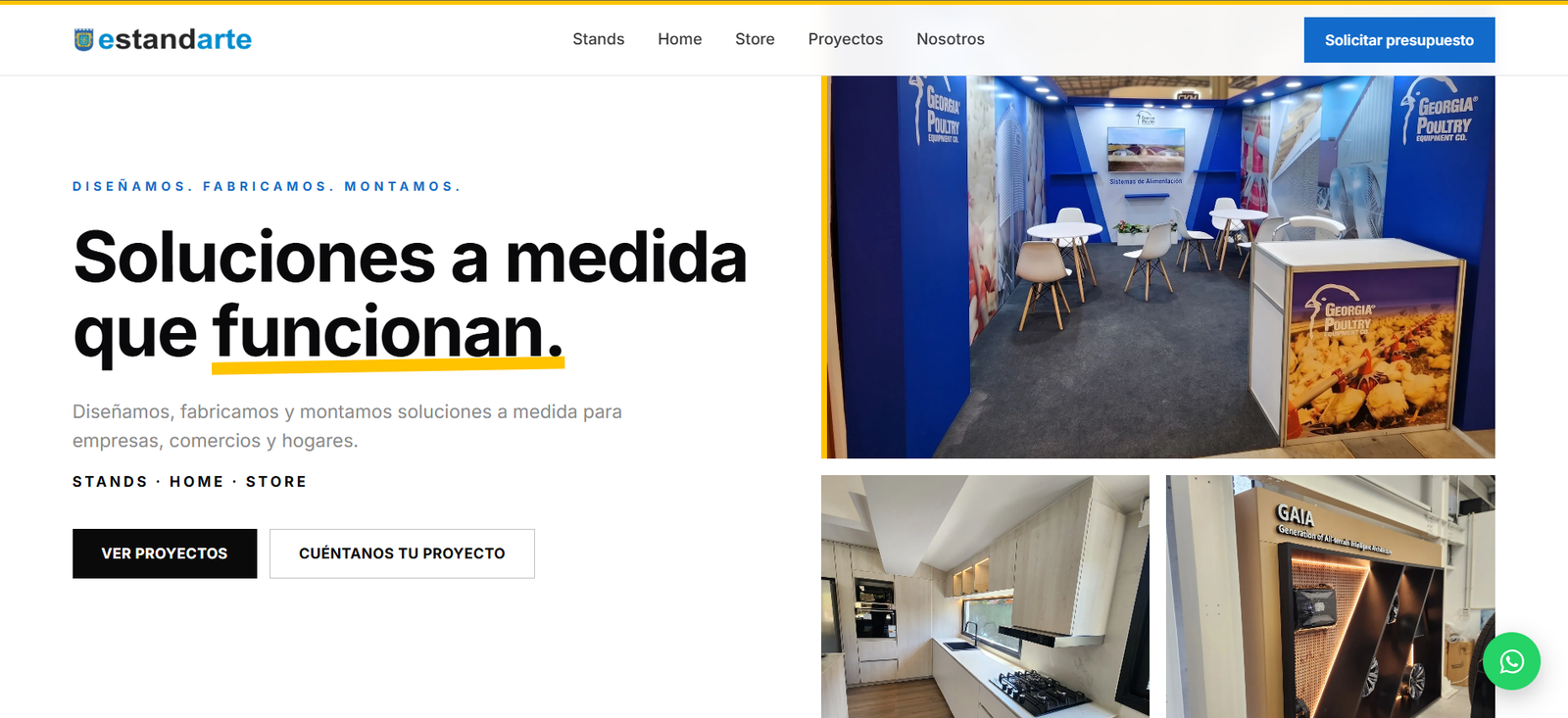 Web de Estandarte diseñada por jhonnadrl