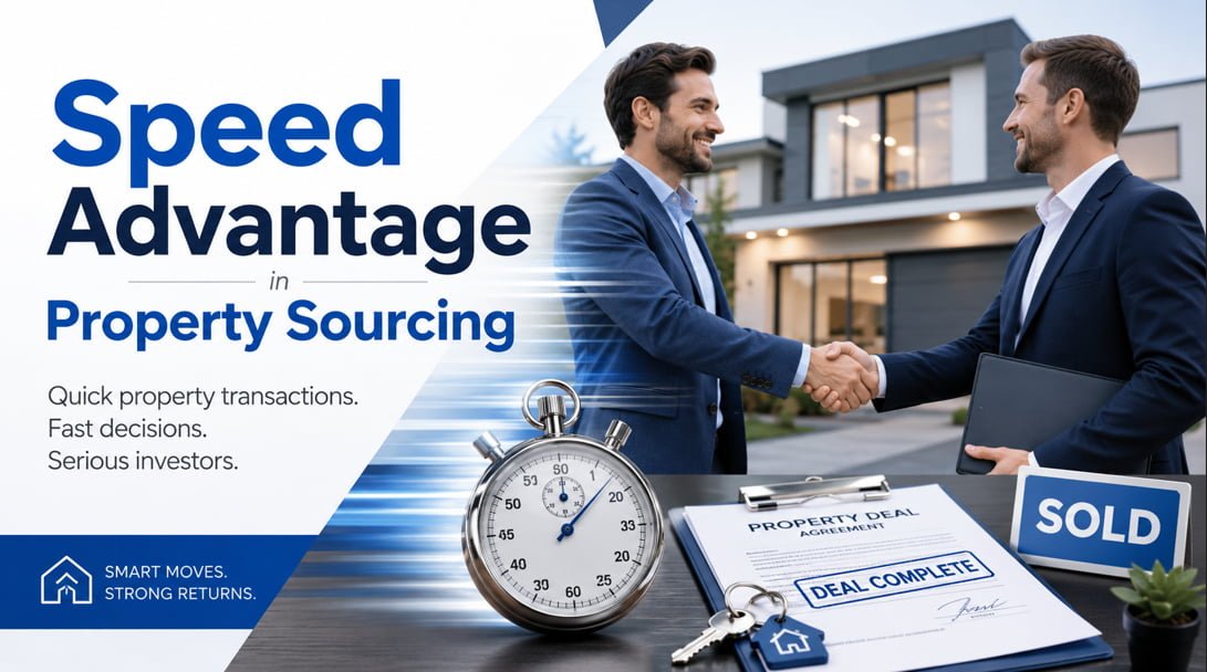 Professional business environment with real estate and property investment theme