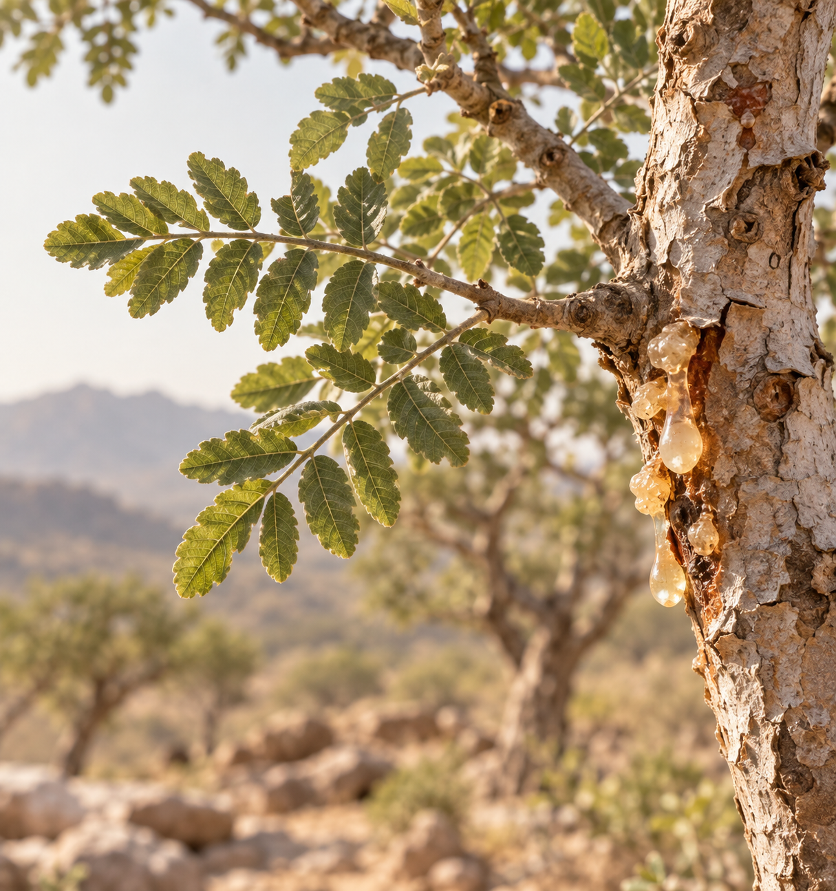 Boswellia (Boswellia serrata Roxb.)