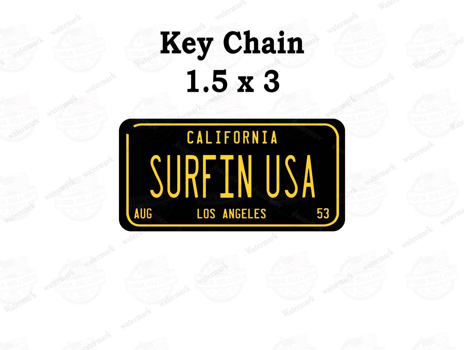Personalized Custom Keychain with Any Text or photo
