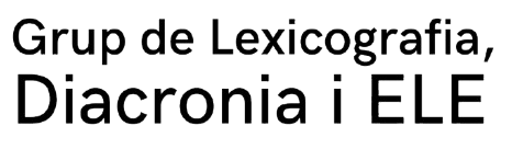 Grup de lexicografia, diacronia i ELE