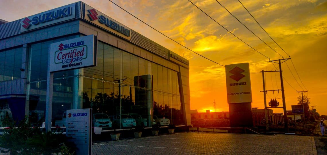 Suzuki Bhakkar Motors showroom