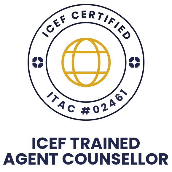Badge ICEF Trained Agent Counsellor