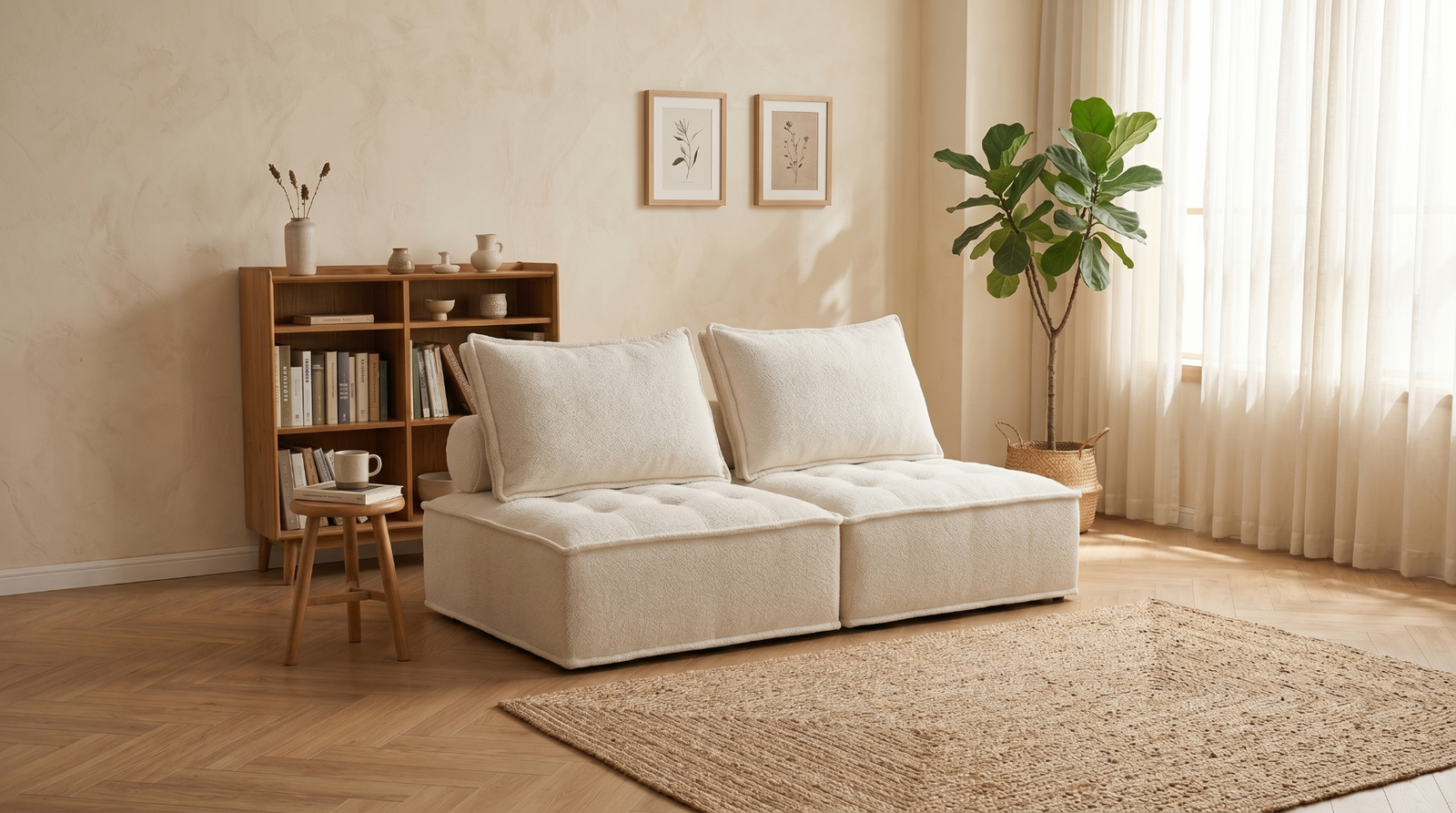 Blue Modular Seating