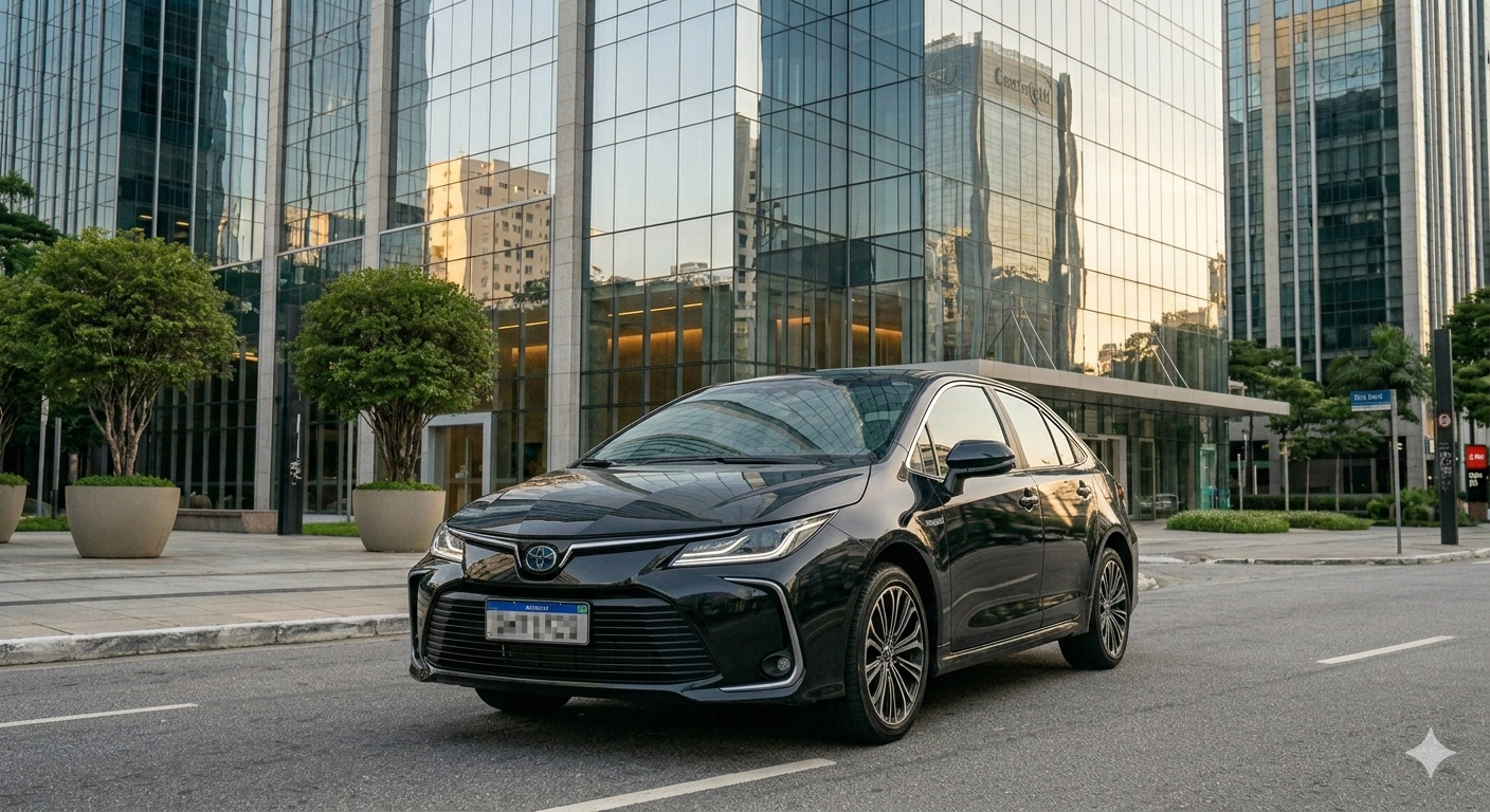 Sedan executivo, exterior