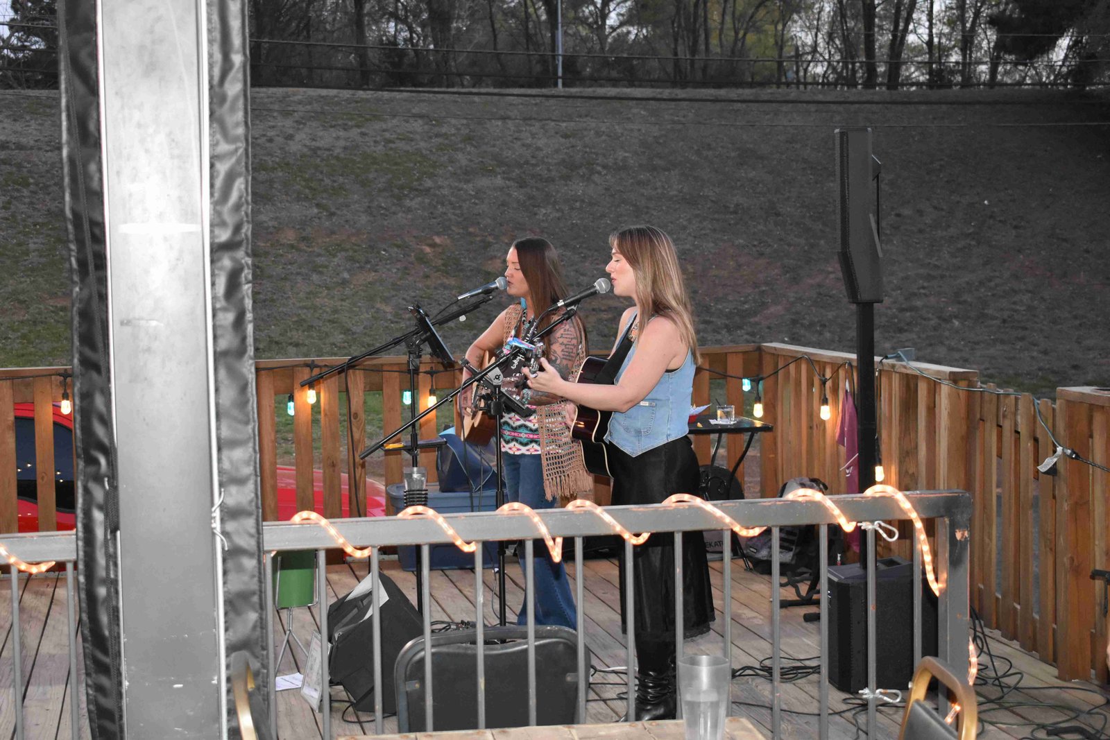 Live music on the patio at Manny's Tex-Mex Cafe in Tyler