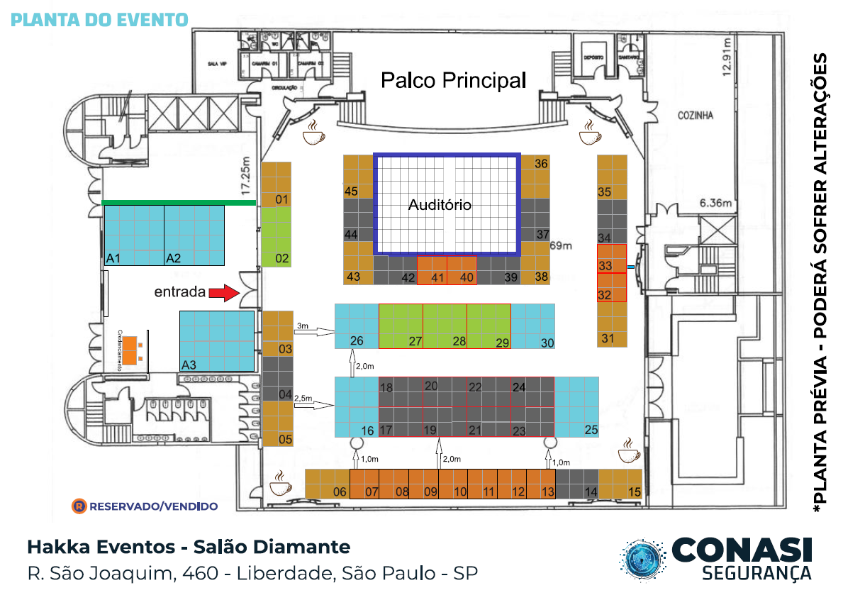 Planta do Evento CONASI
