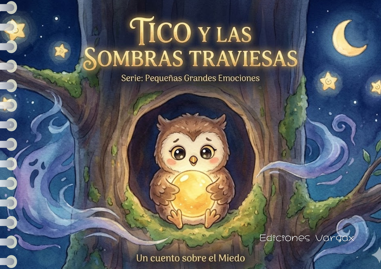 Portada del cuento Tico y las Sombras Traviesas