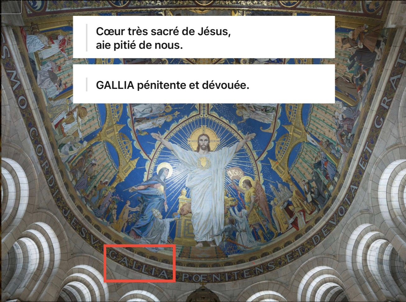 L'impératrice Eugenie consacre le sacré Coeur - Image 3