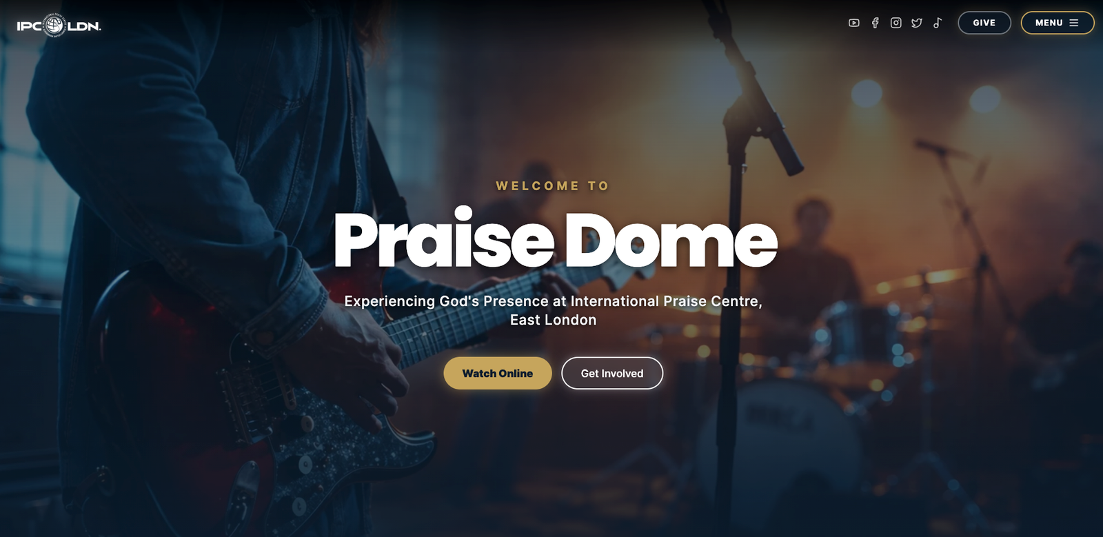 International Praise Centre logo