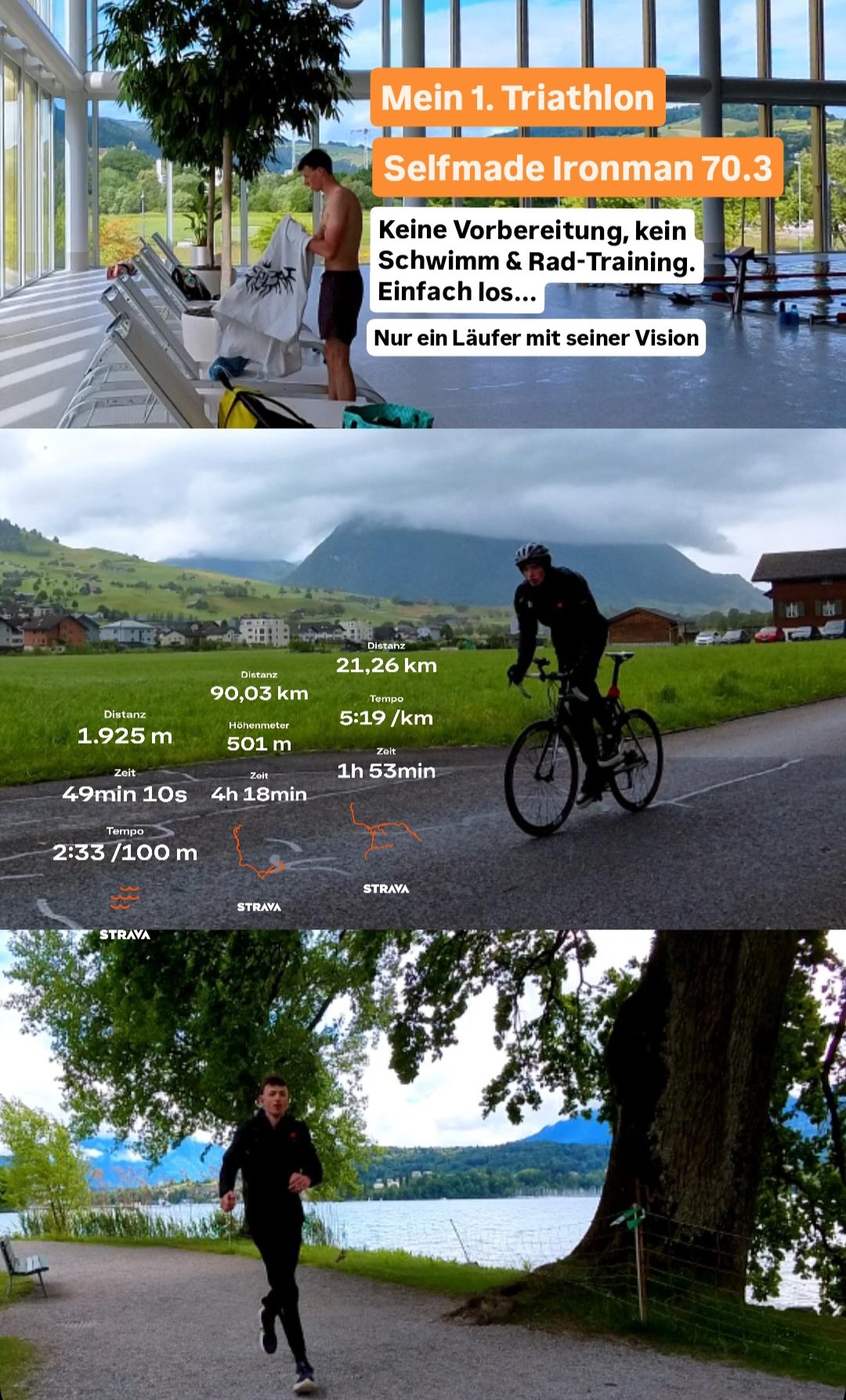 Pumalino beim Projekt: Solo Ironman 70.3