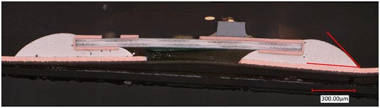 Roll-to-roll soldering line processing flexible printed electronics on a paper and polymer web with photonic pulsed light