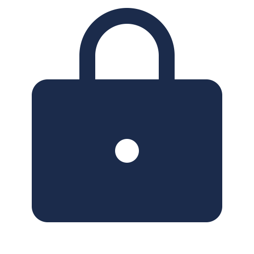 Padlock with keyhole