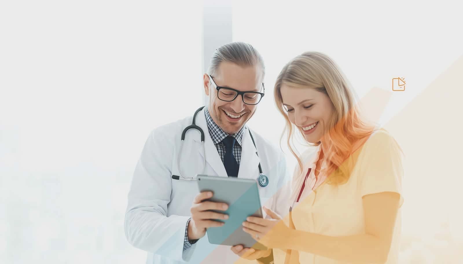 Medizinisches Team bereit zu helfen