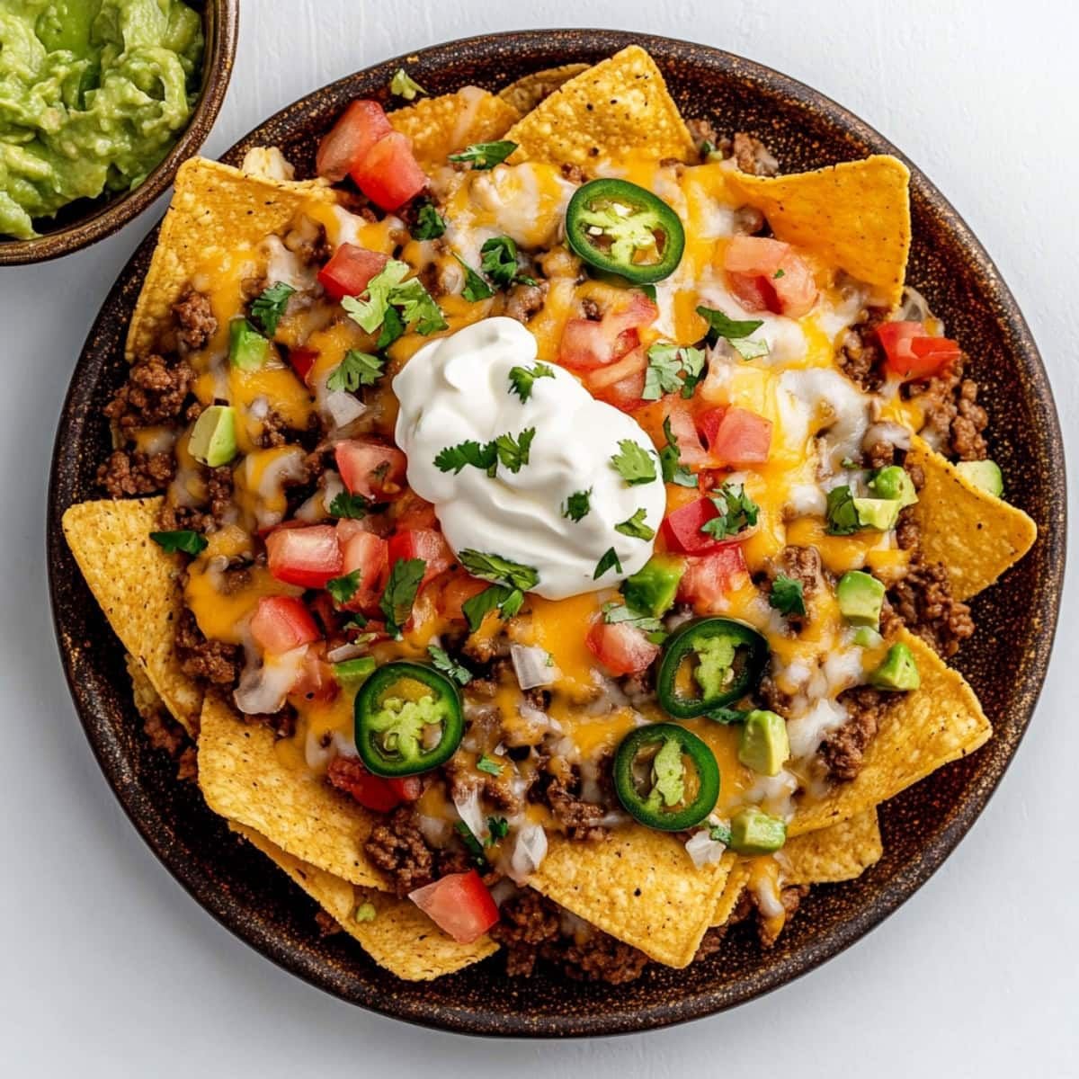 Loaded Cheese Nachos