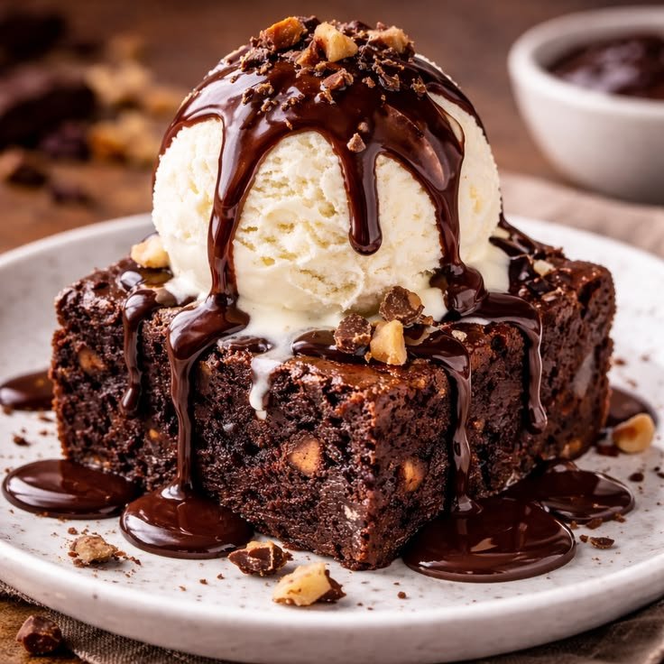 Brownie & Ice Cream