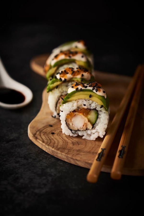 California & Dragon Rolls