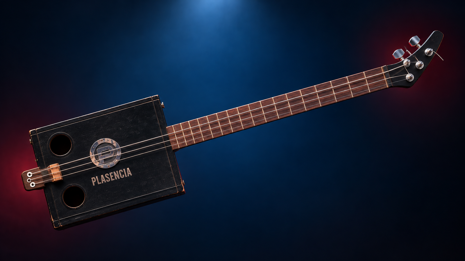 Memphis Blues cigar box guitar
