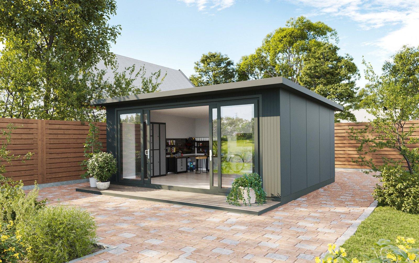 The Maximus workshop garden room
