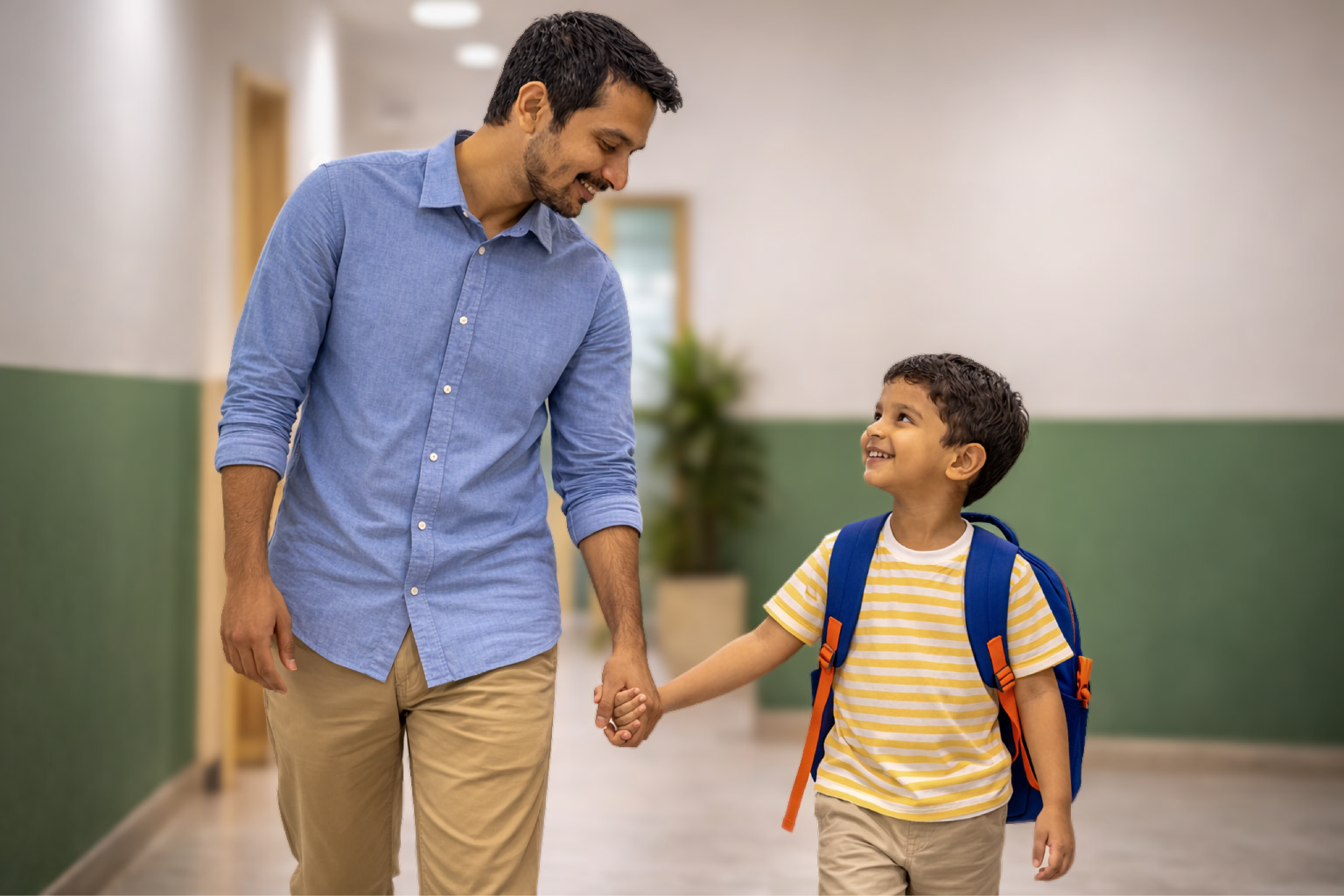 Children growing with confidence