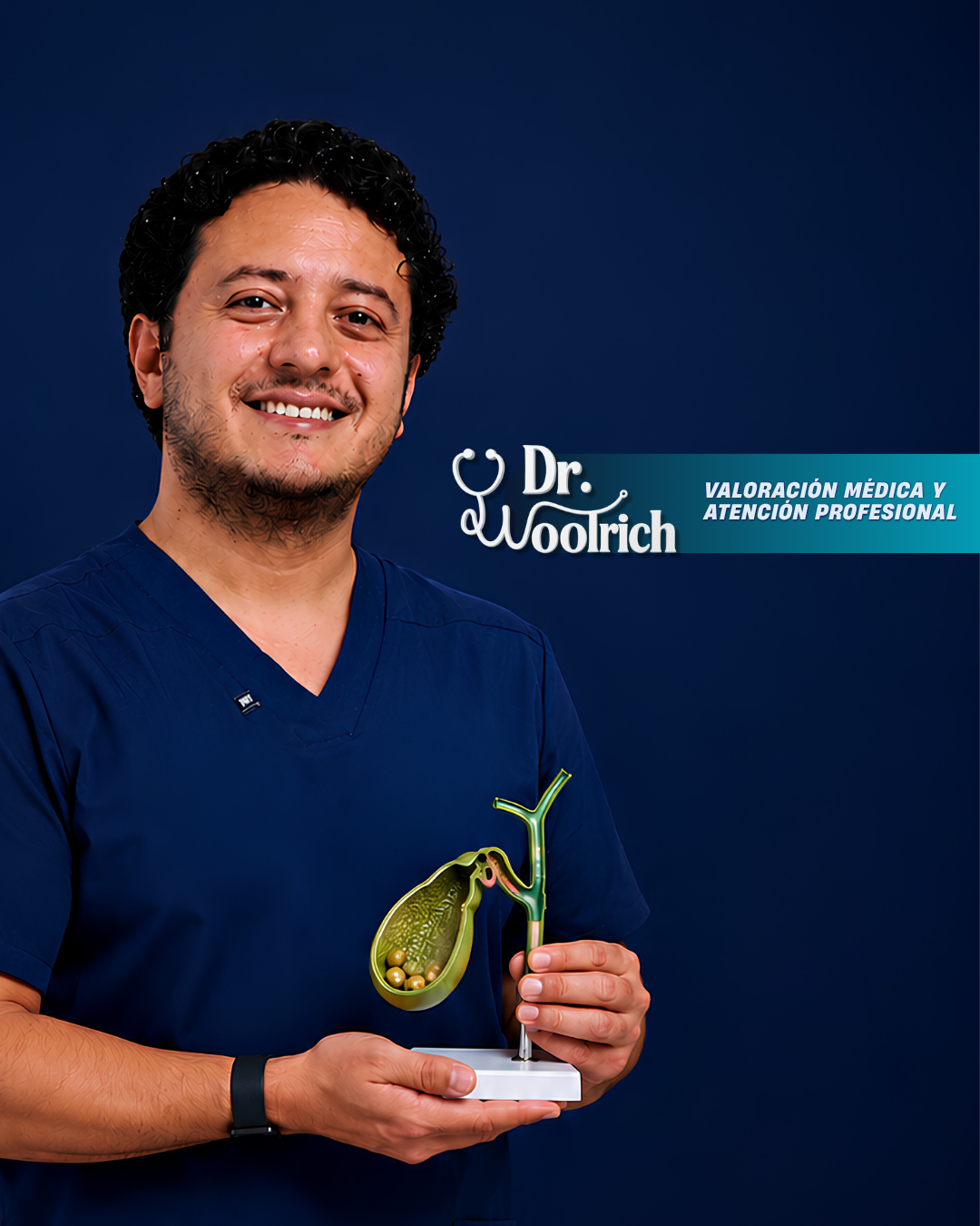 Dr. Jorge Alberto Woolrich Reza, médico cirujano