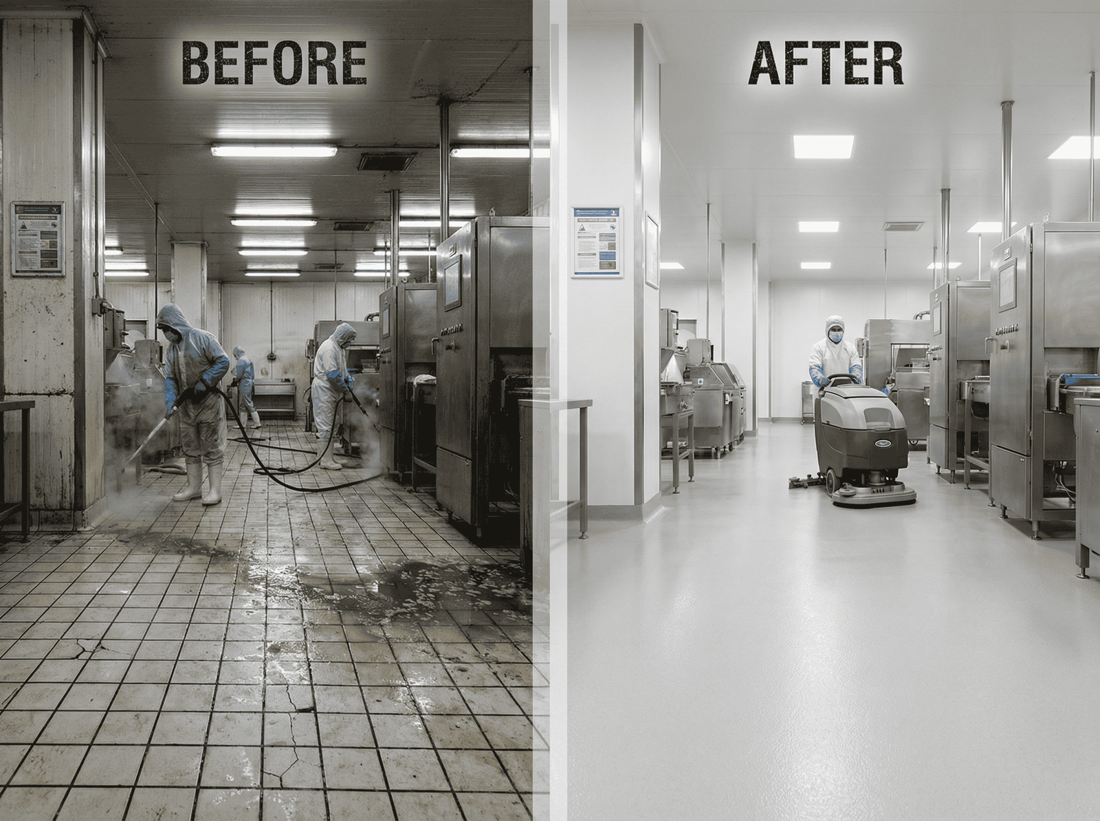 Commercial Kitchen Anti-Slip Floor London