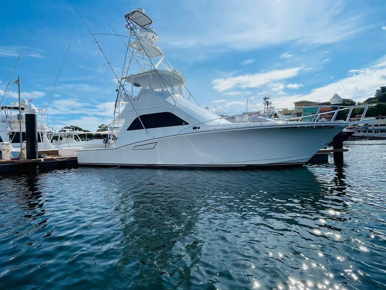 Wahoo Sportfishing Jaco 47' Cabo fishing boat from Los Sueños Marina with Wahoo Sportfishing Jaco