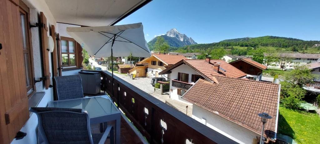 Sommer auf der privaten Terrasse der Ferienwohnung Julio I