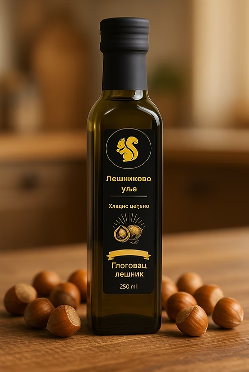 Hladno ceđeno lešnikovo ulje