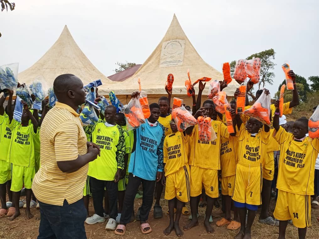 Sports competition - team in action