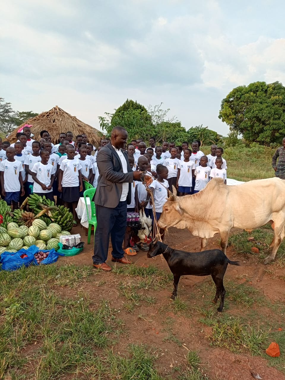 Food preparation and distribution event
