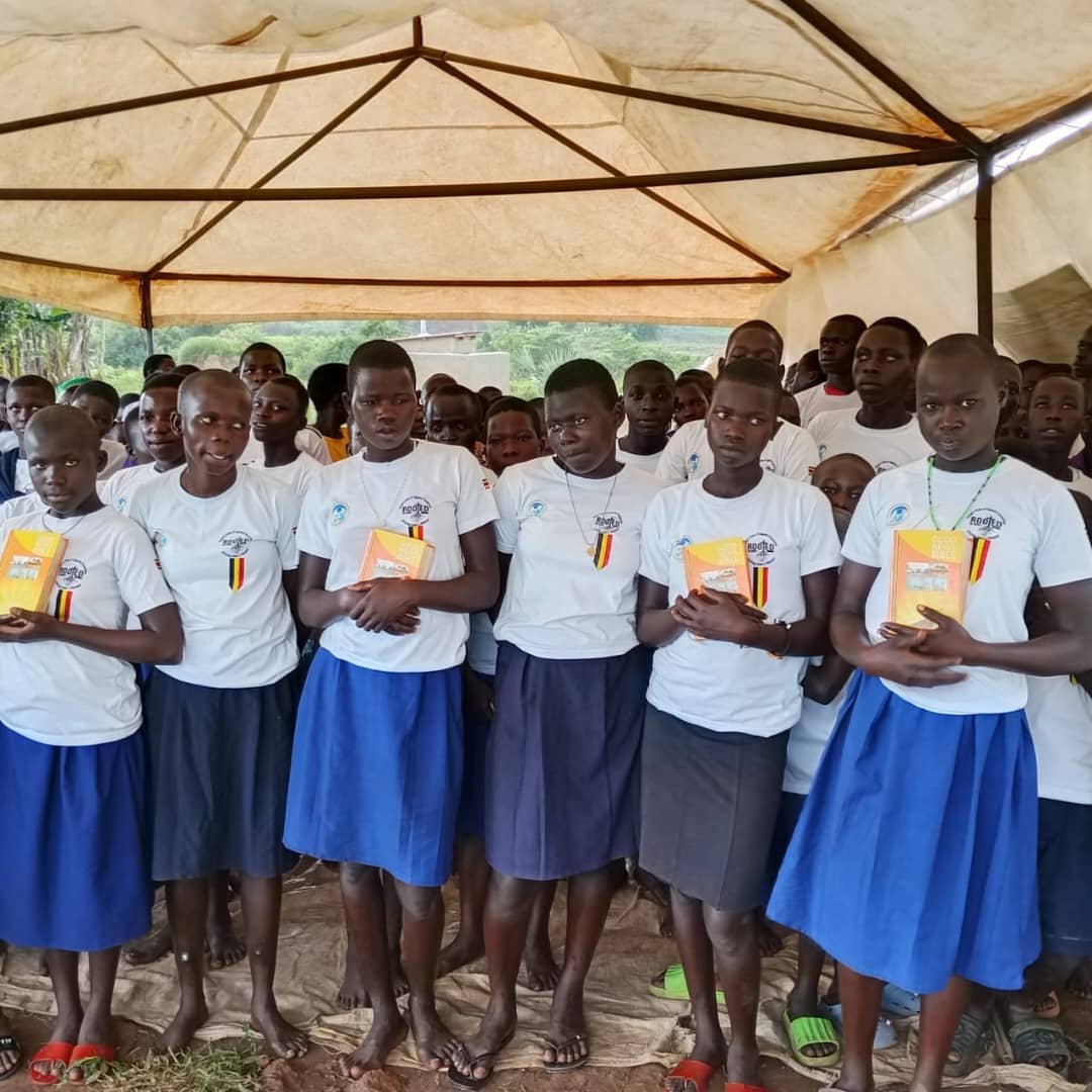 Educational materials and books distribution event