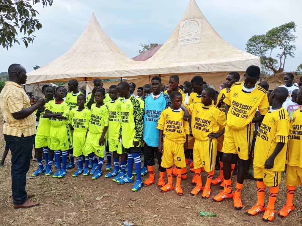 Kango Kids of Uganda Foundation sports event - team gathering