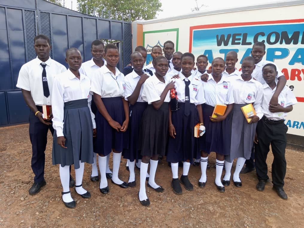 Beneficiaries receive bibles for spiritual growth
