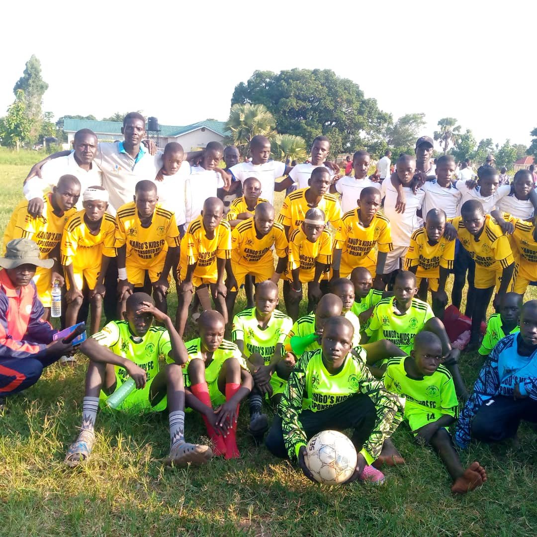 Community gathering in Uganda