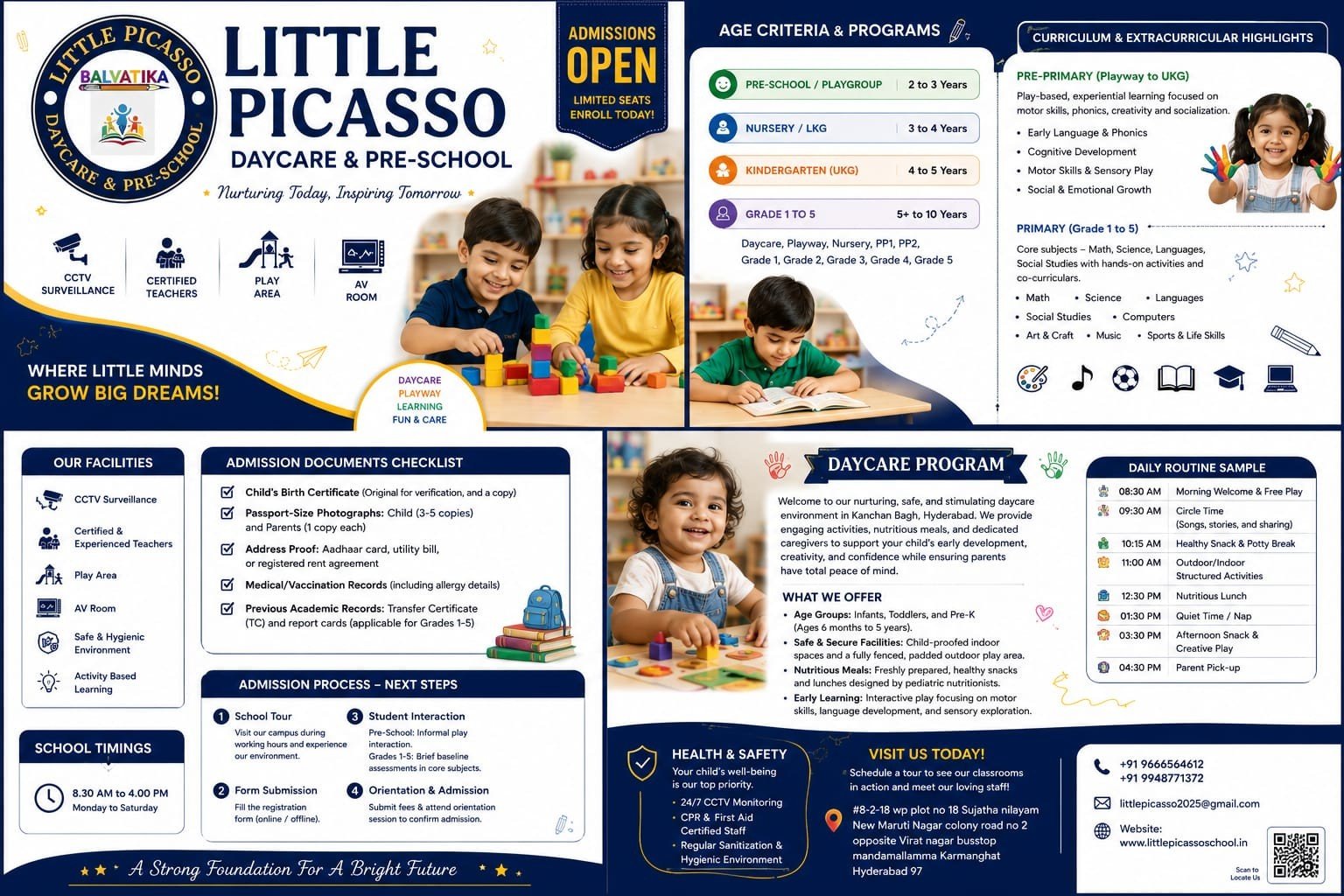 Little Picasso brochure