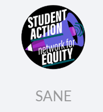 Student Action Network for Equity (SANE) logo