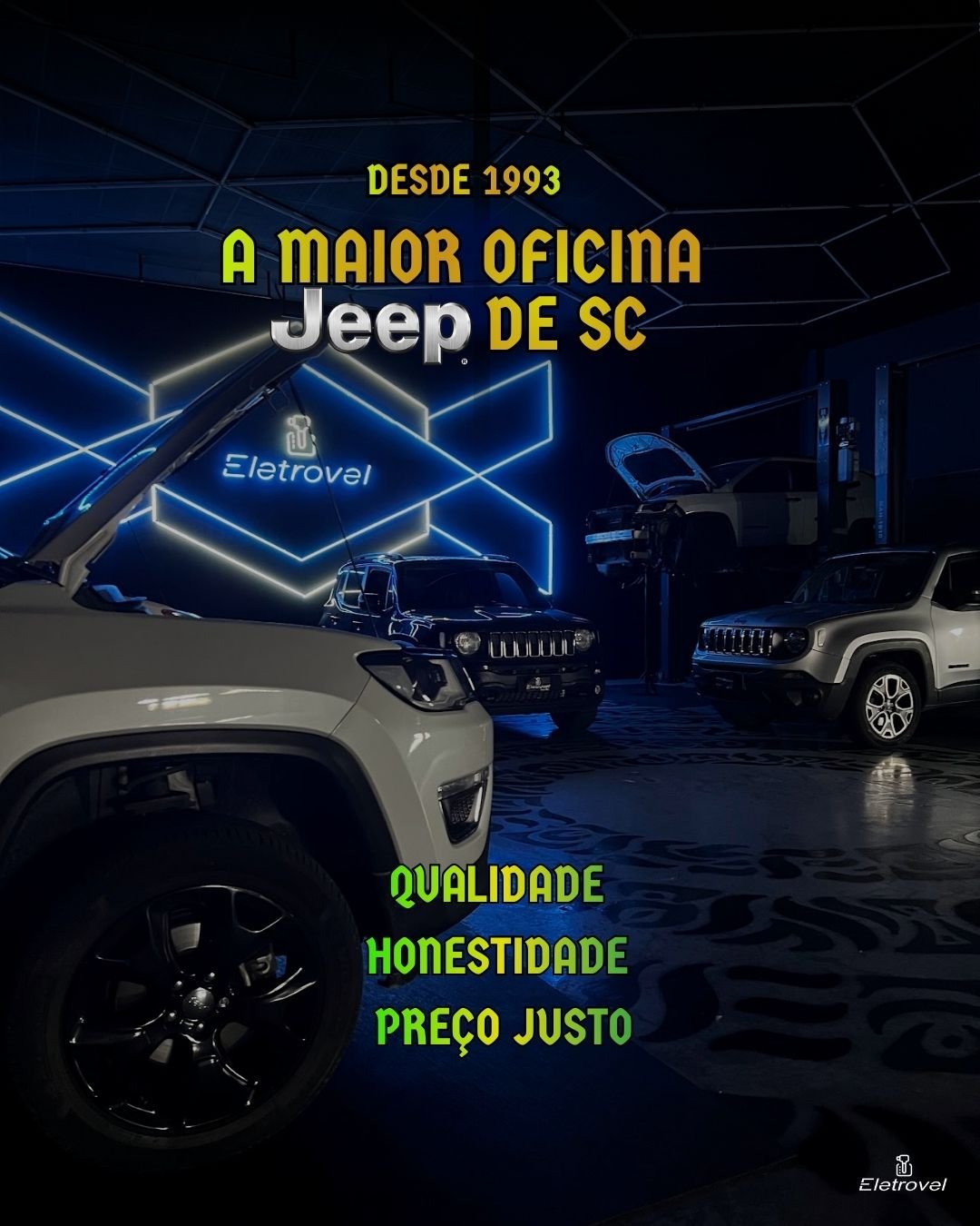 Manutenção em Câmbio de Jeep Compass na Eletrovel